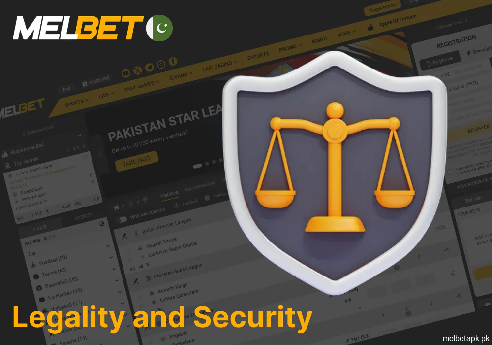 How Melbet ensures safe and legal betting for Pakistan users
