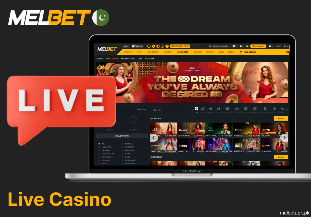 What to expect from Melbet’s live casino games