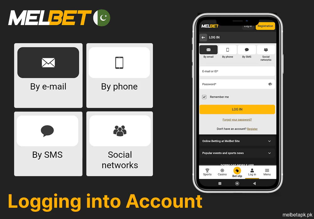 How to log into your Melbet account safely and quickly