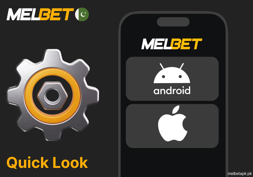 Overview of the Melbet mobile app for Android and iOS