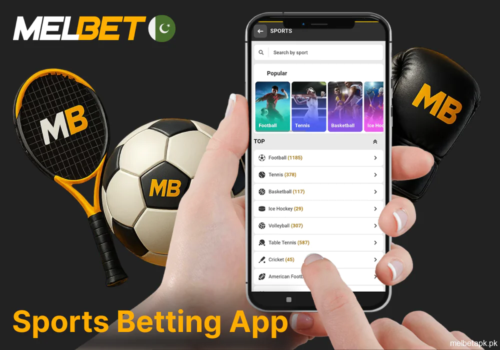 Overview of sports betting features in the Melbet app
